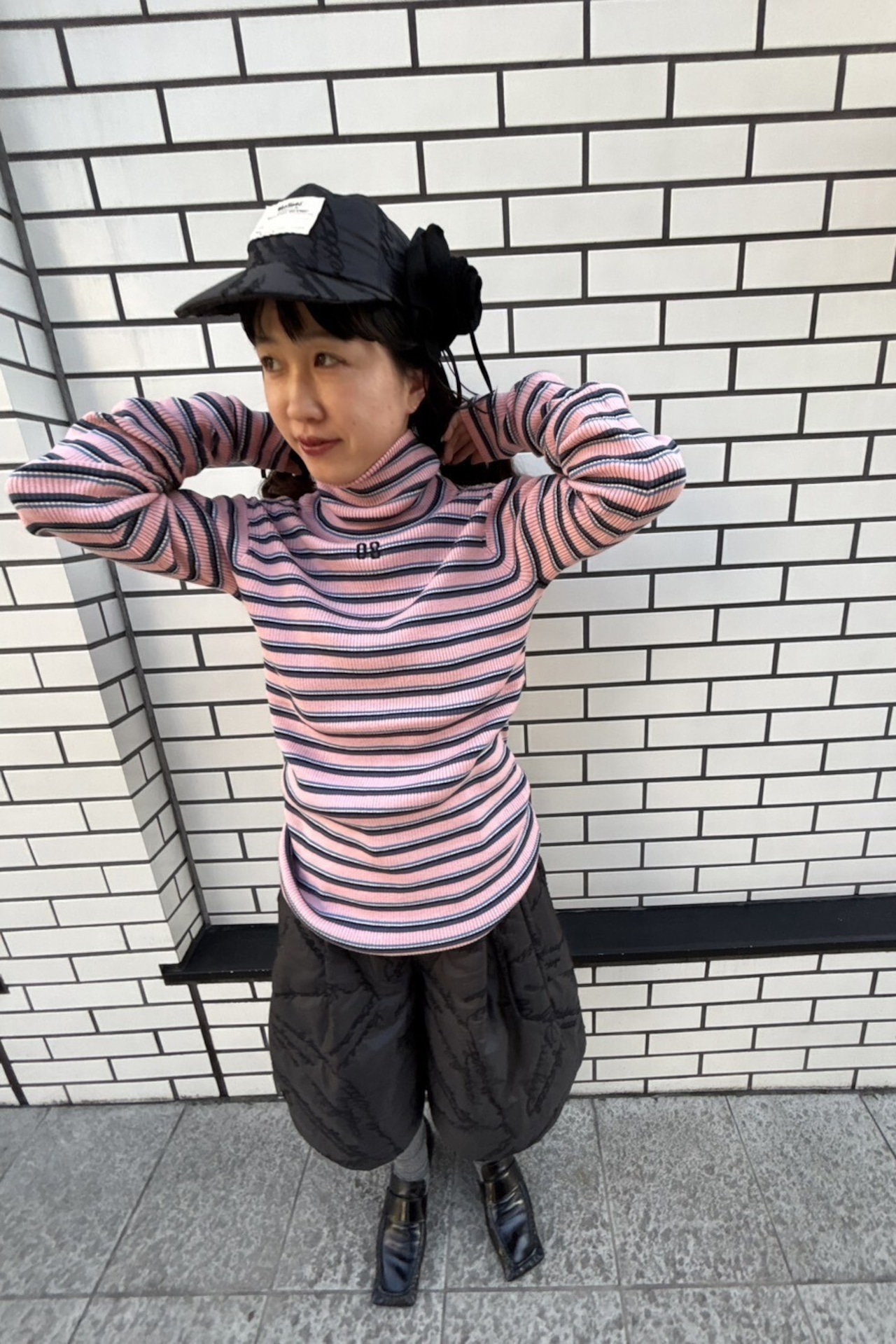 Multi border EVA knit