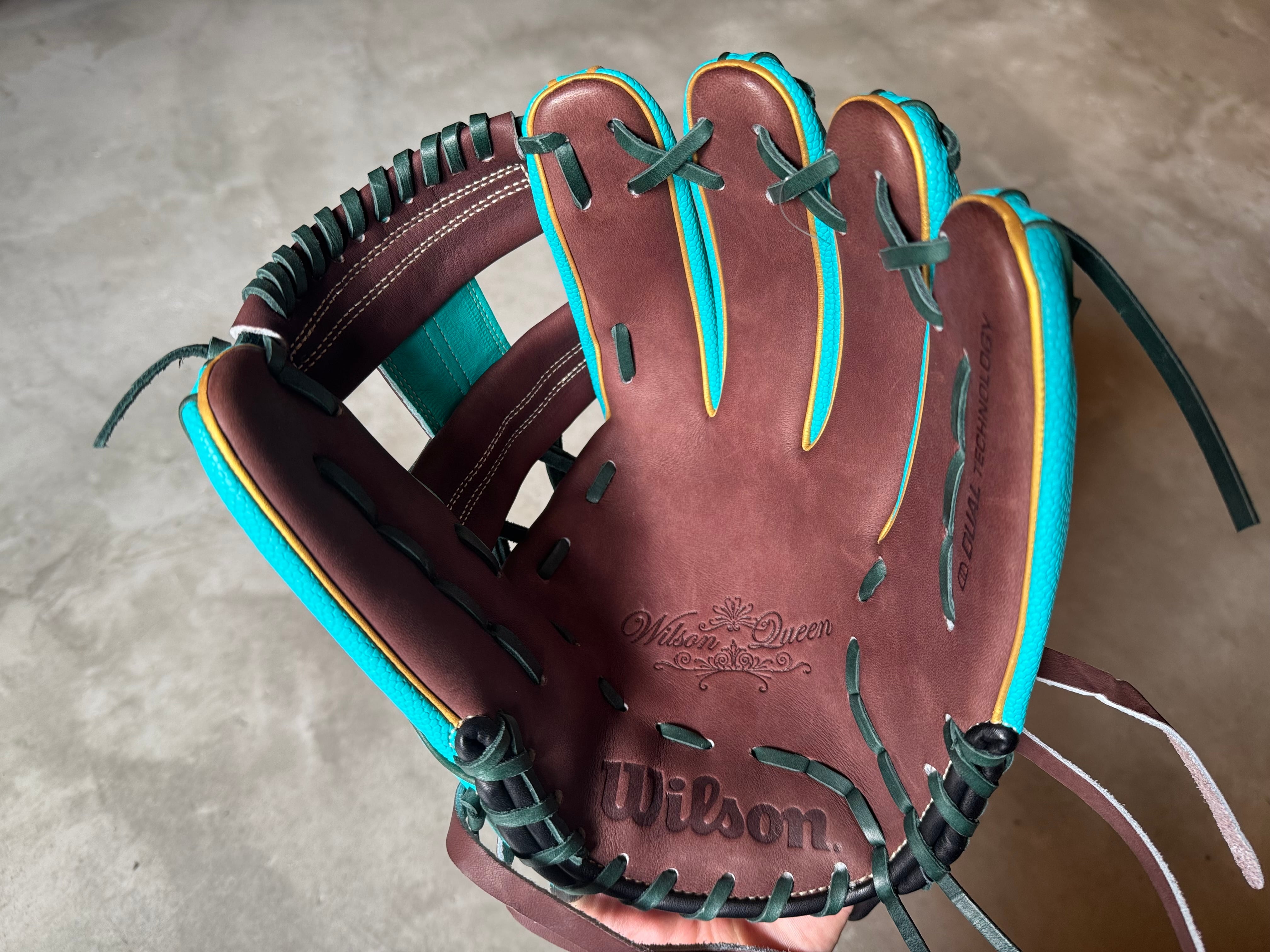 2026年モデル WILSON QUEEN DUAL 87型【Wilson】ソフトボール用グラブ