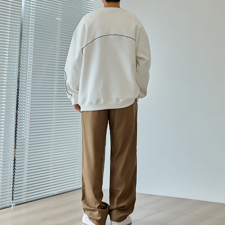 ★CASUAL ROUND NECK SWEATSHIRT　　　A0439