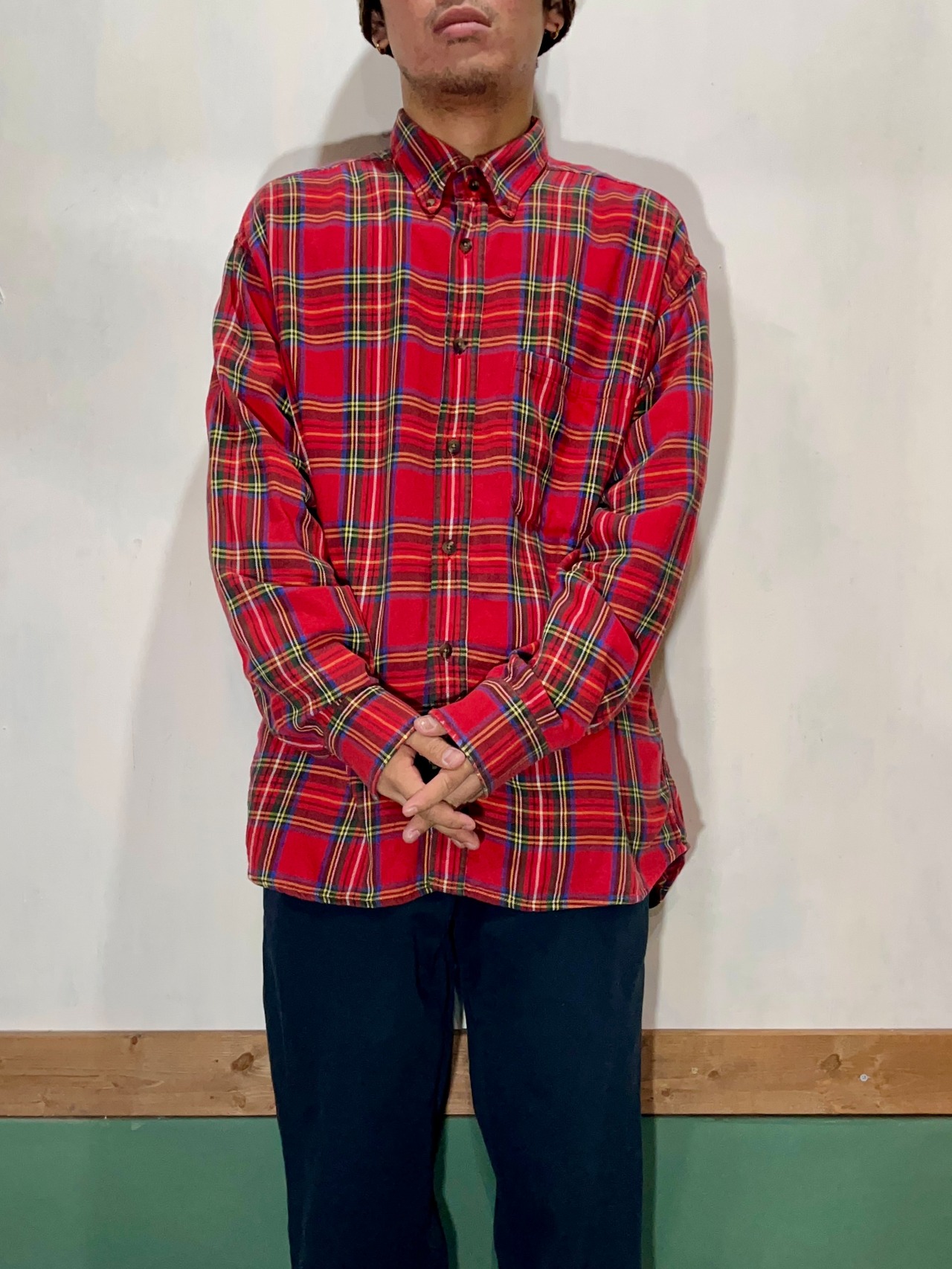 90's Cabelas Flannel Shirt【L】