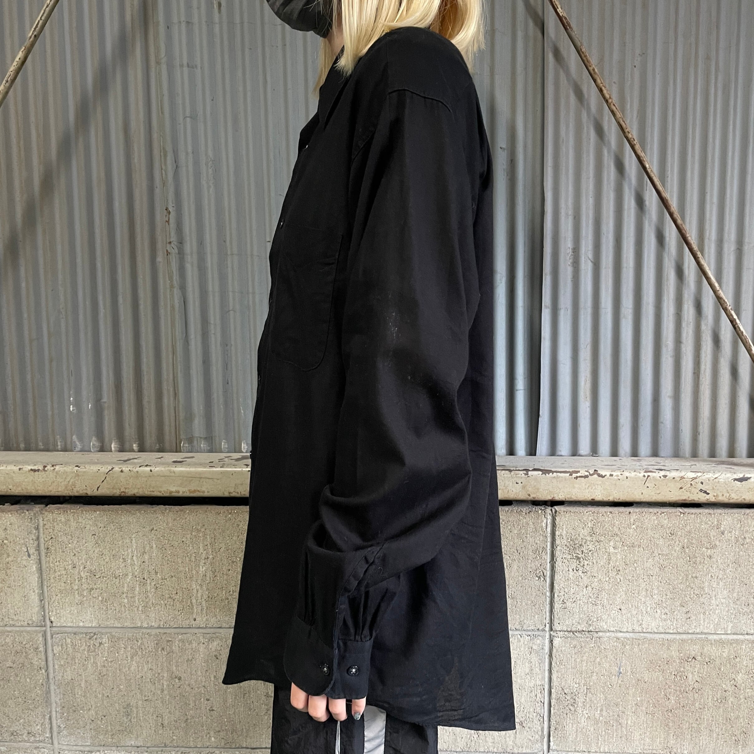 Calvin Klein カルバンクライン 無地 ガーゼコットン 長袖シャツ