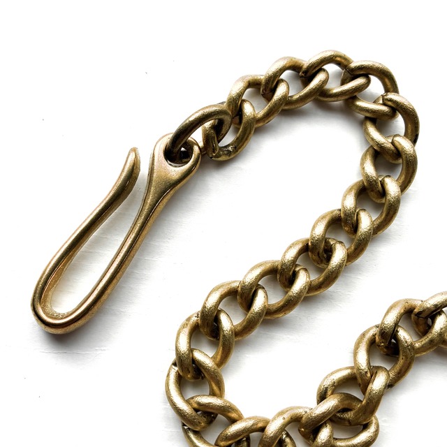 Long Trucker Wallet Chain (BRASS)
