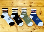 【定番/4色展開】BRAND LOGO MIDDLE SOCKS