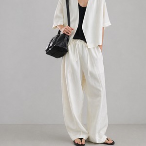Drawstring Wide  Pants  T4522