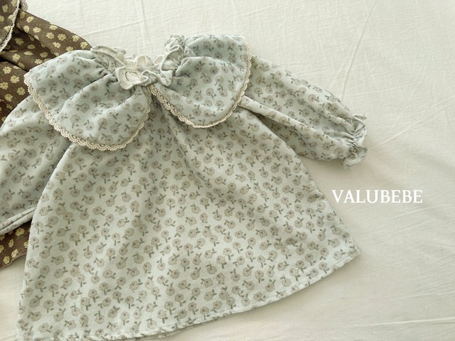 【予約/特典】valu bebe / Color flower golden dress