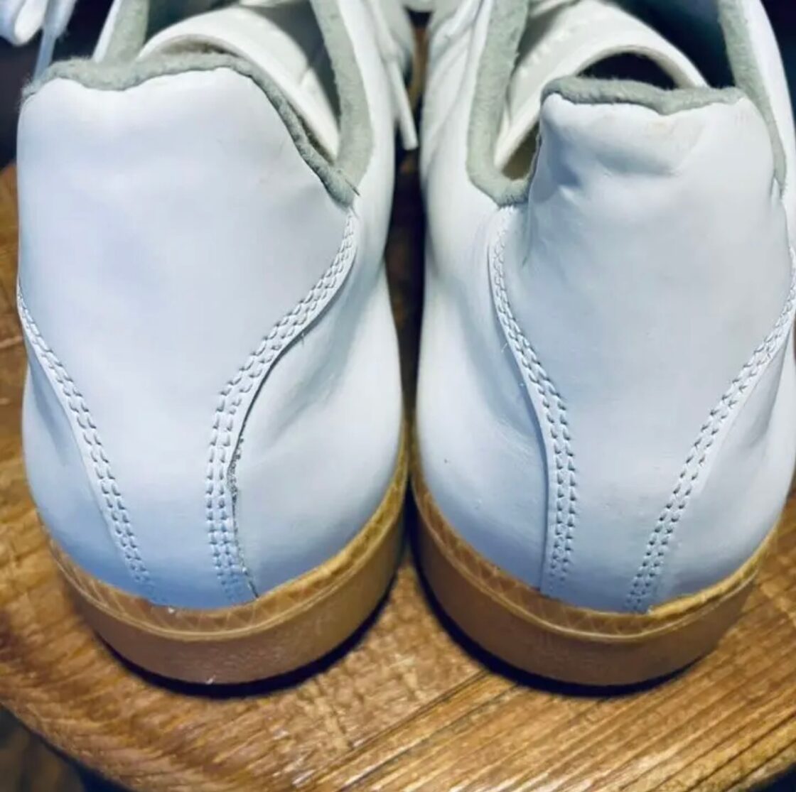 80s German Army Leather Trainer 27.5cm D.STOCK | Pay ID