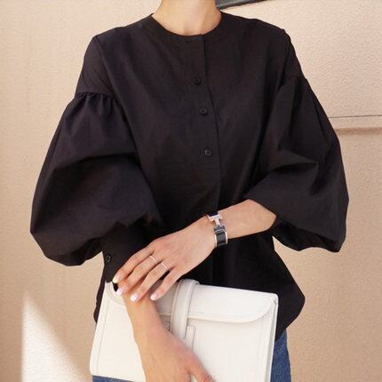 lantern sleeve pullover《2color》