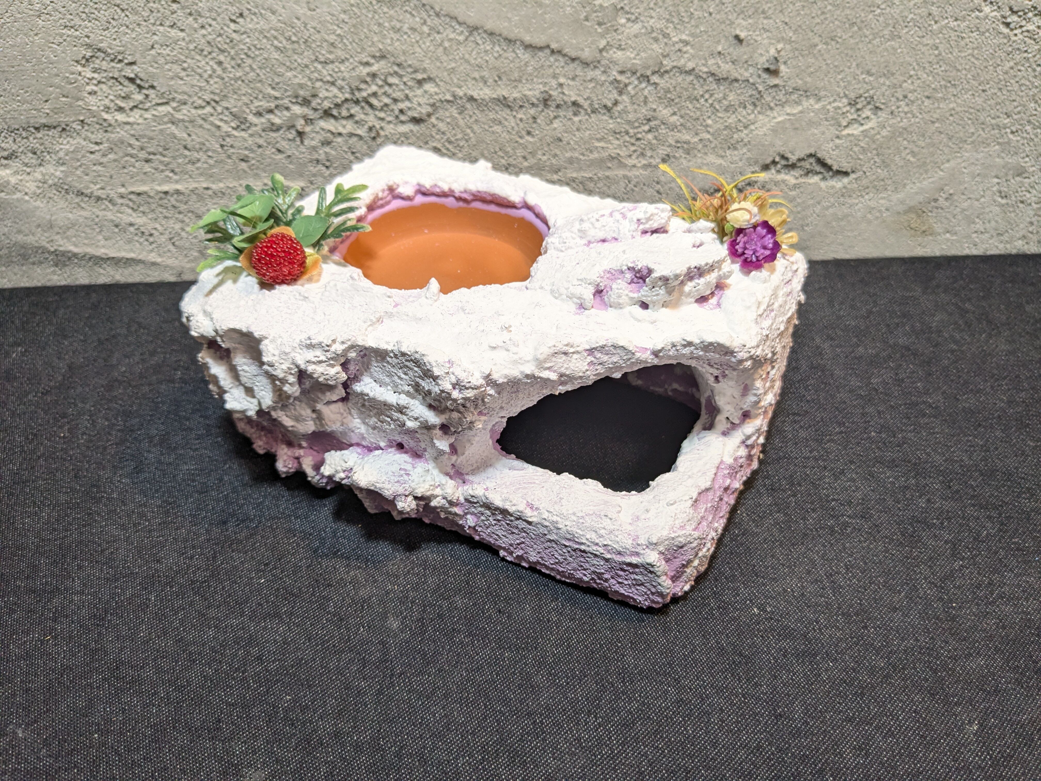 爬虫類用造形アート ともえ屋