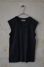 Double ribbed sleeveless top
