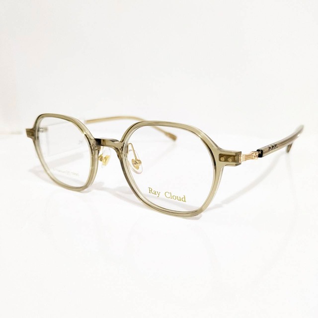 【Ray Cloud】ウエリントンセルフレーム　クリアカーキ