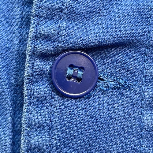 50-60s SIROCO 刺繍タグ コットンツイル フレンチワークジャケット 詳細写真10