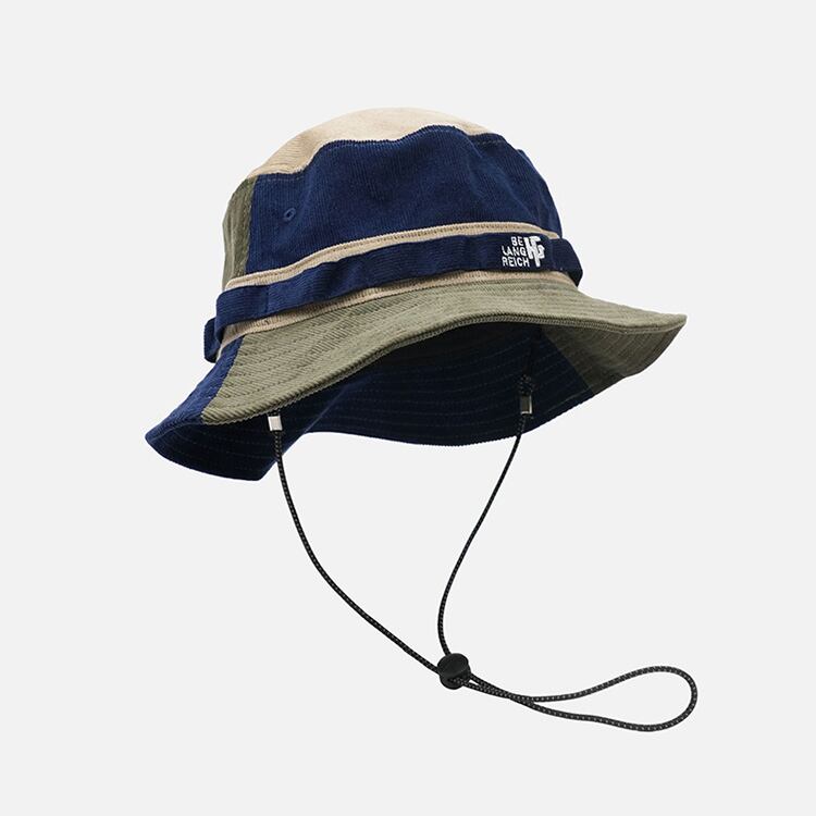 ★MOSAIC COLOR DESIGN SHORT BRIM HAT　　　A0558