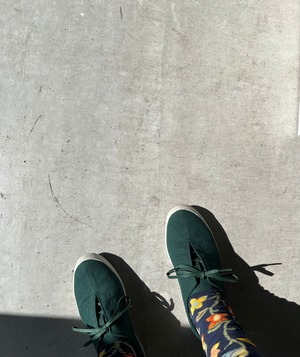 Một / lace-up shoes:green