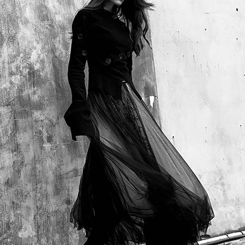 AD2022 22AW チュールボリュームフラワーハーネス 黒 AD2022 22AW チュールボリュームフラワーハーネス 黒 フラワー