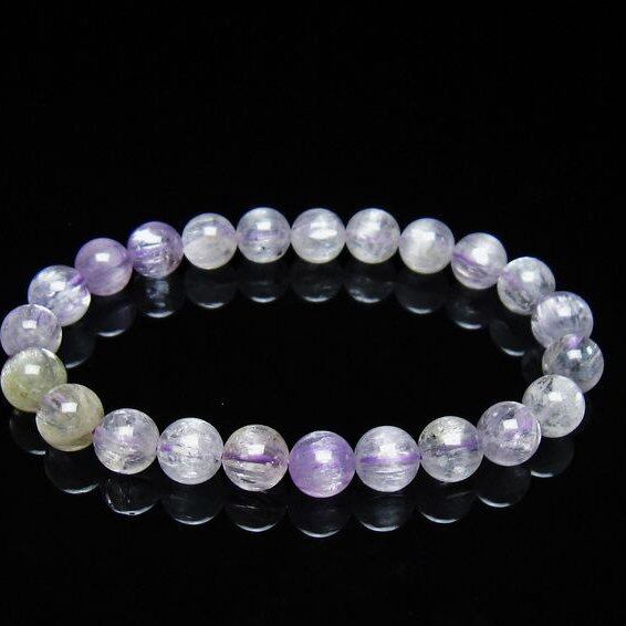 クンツァイト ブレスレット 8mm 一点物 111-40716