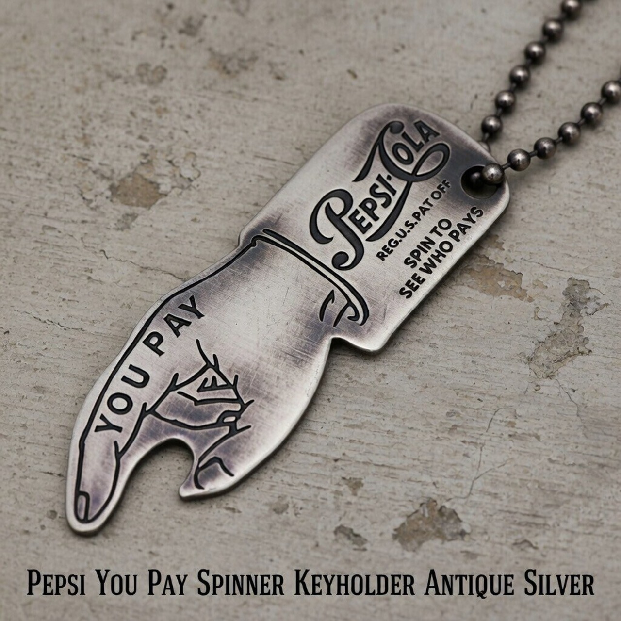 ユーペイスピナー キーチェーン YOUPAY キーホルダー《P.Cola》