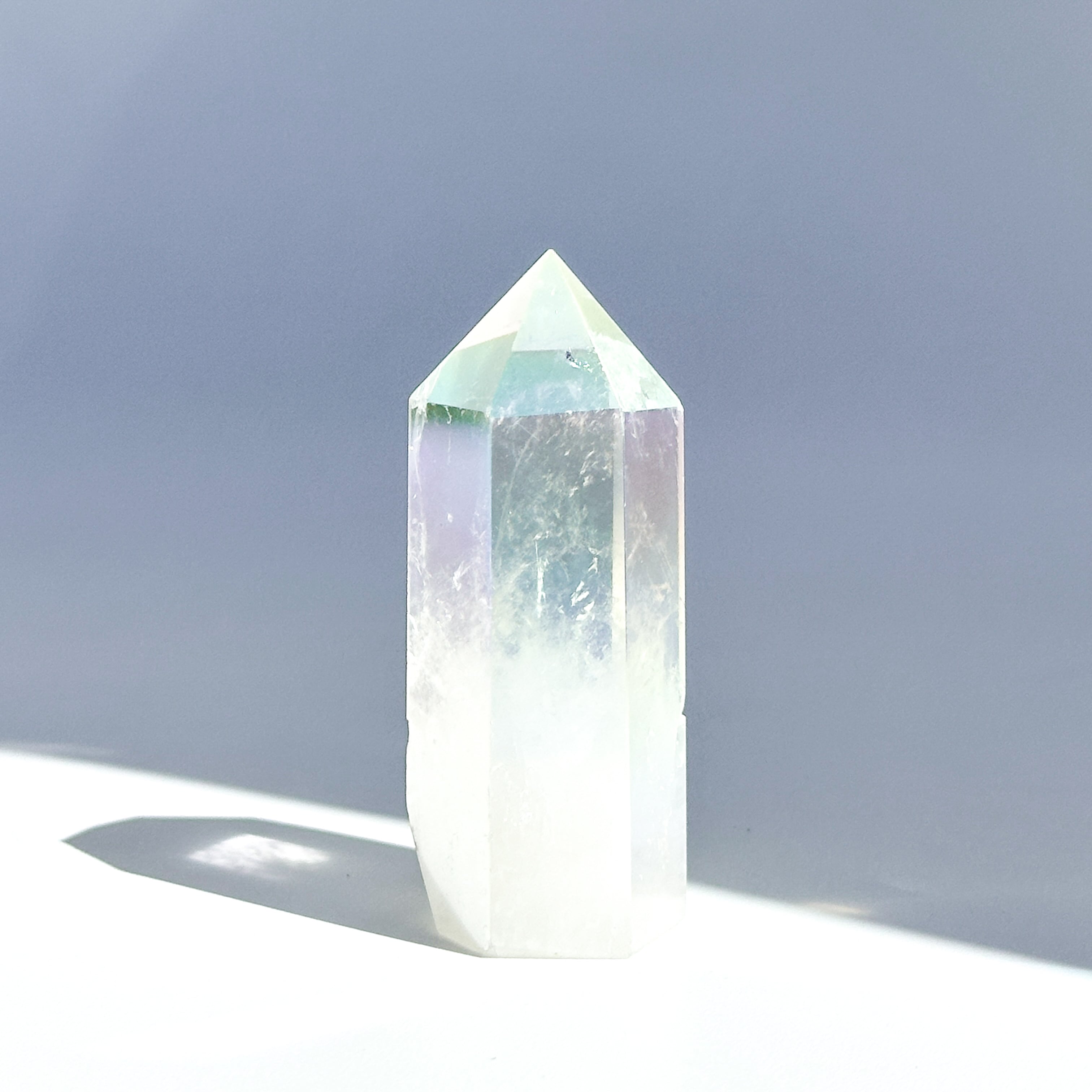 【高品質】エンジェルオーラクリアクォーツ エンジェルオーラクォーツ タワー15◇ Angel Aura Quartz ◇天然石