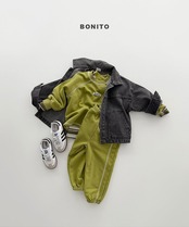 【取寄/韓国直送】BONITO 26/AT リブデニムジャケット｜夏服｜韓国子供服