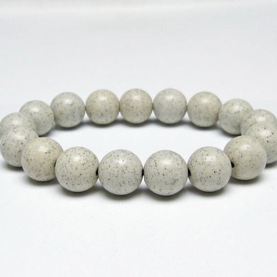 北投石 ブレスレット 12mm 一点物 メール便可 111-50163