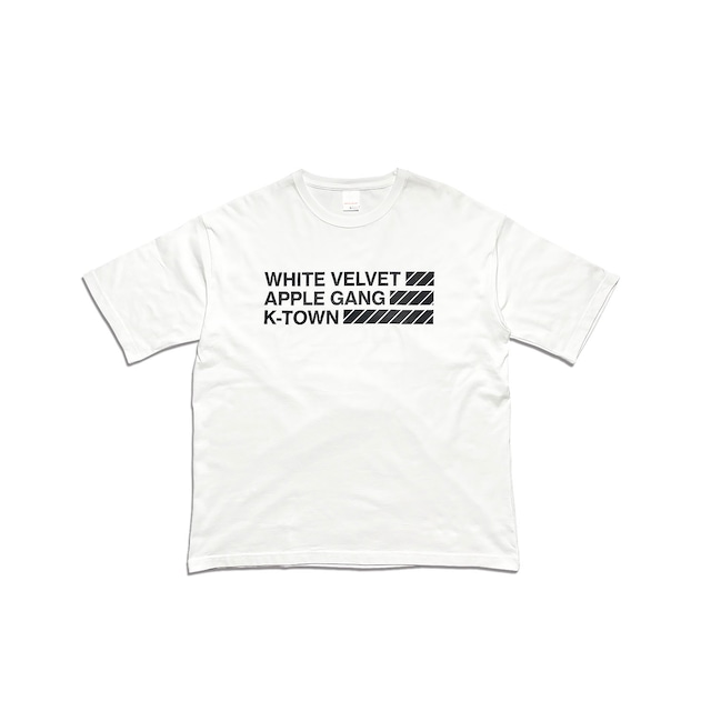 ビッグシルエットTシャツ （WHITE)