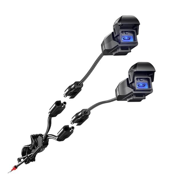 Kaedear(カエディア) バイク USB電源 防水 バイク専用 スマホ 充電 USB