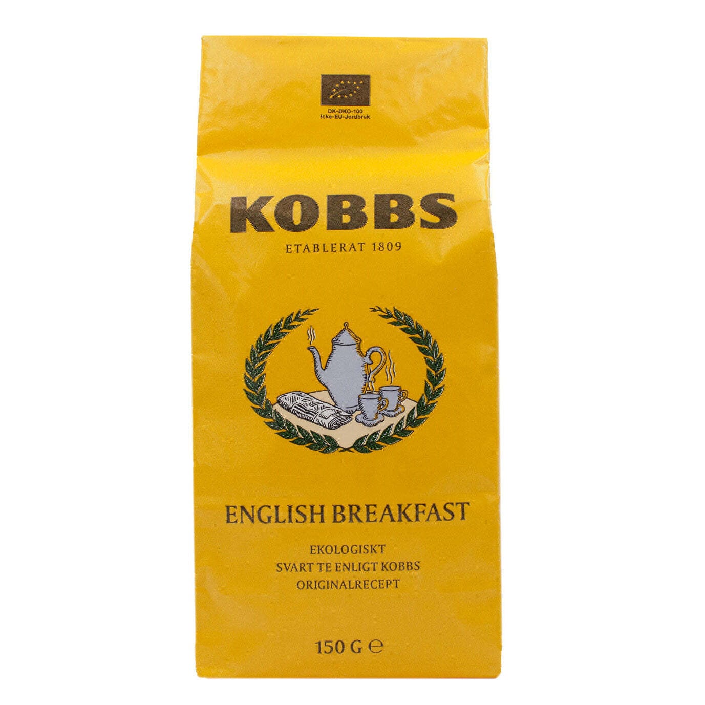 ENGLISH BREAKFAST(イングリッシュ・ブレックファスト )オーガニック紅茶 150g KOBBS