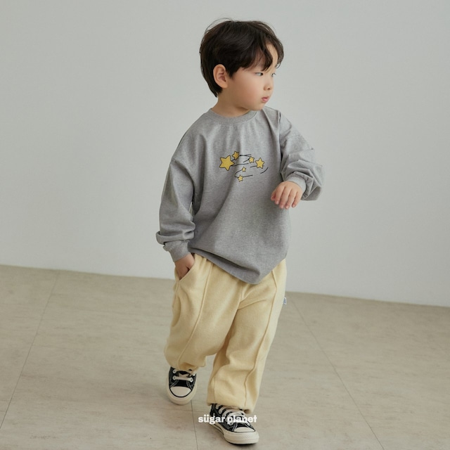 ［即納］(last1 XSsize) sugar planet / terry pin tack jogger