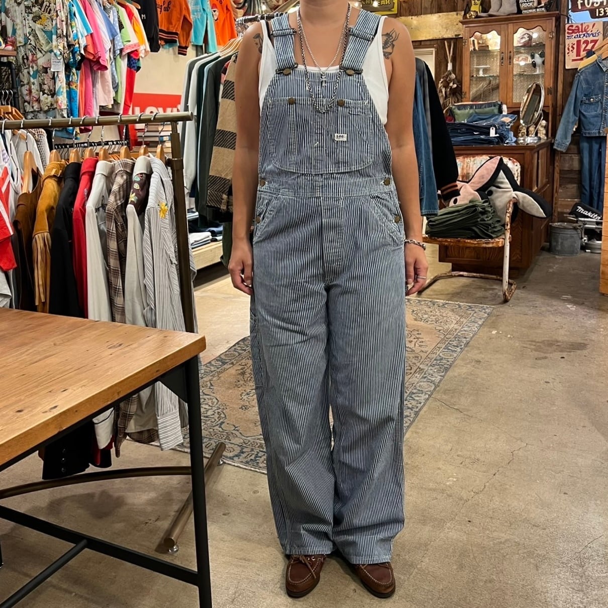 70's Lee Hickory Overall | BLUE VALENTINE