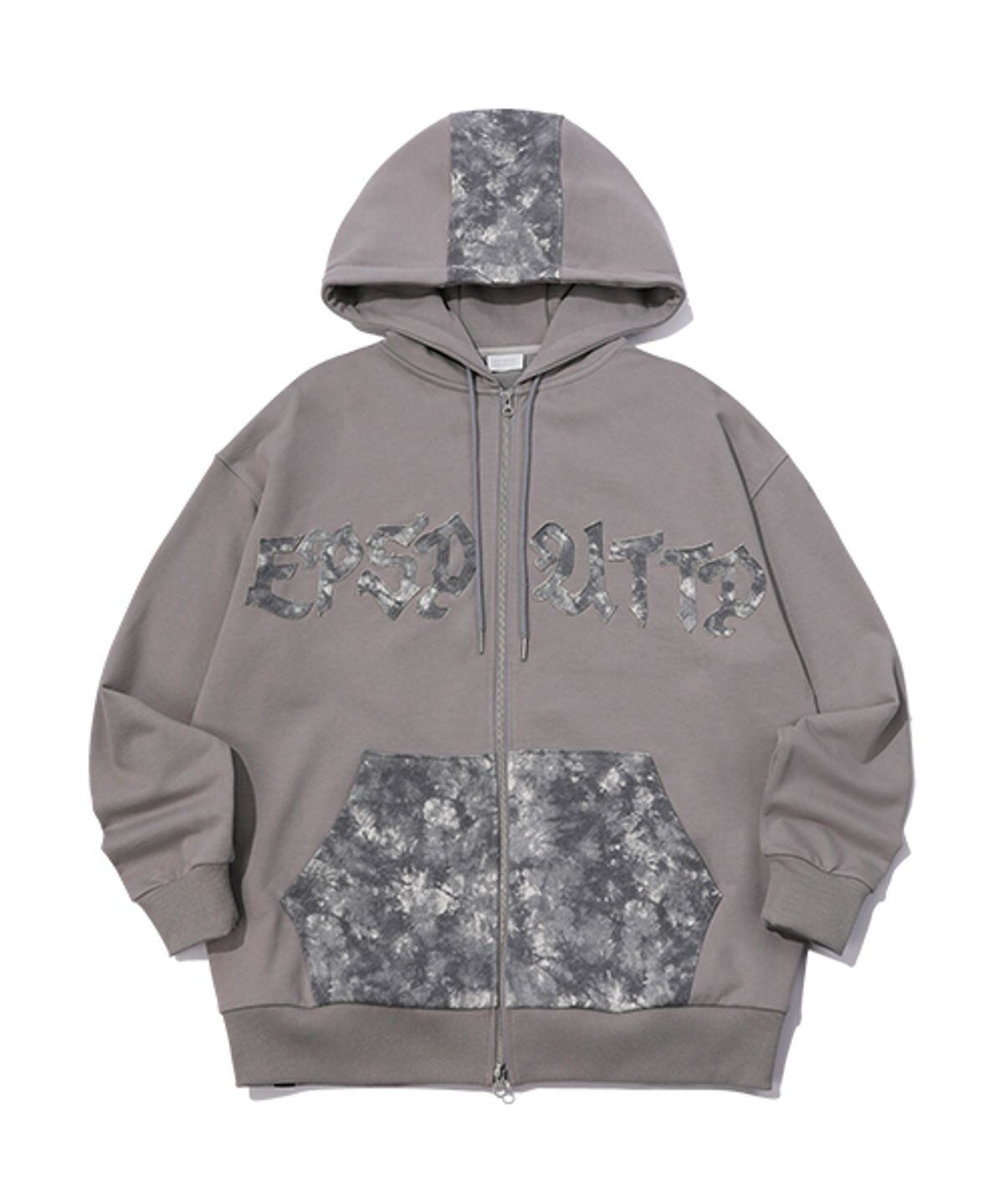 ☆IVE リズ 着用！！【EPISODE UNTITLED】WASHING APPLIQUE HOOD ZIP
