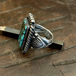 スティーブアルビソ(SteveArviso) ムーンリバーターコイズリング 17号