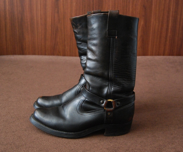 60s Vintage Motorcycle Boots 9E