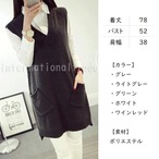 レディース服 Vネック ニットロングベスト おしゃれ  春秋 上品 薄手 Vネックニット 大人カジュアル コーディガン 体型カバー きれいめ ニットワンピース 女性 きれいめ 通勤 リラックス デイリー カジュアル　cw-a-5074 SA