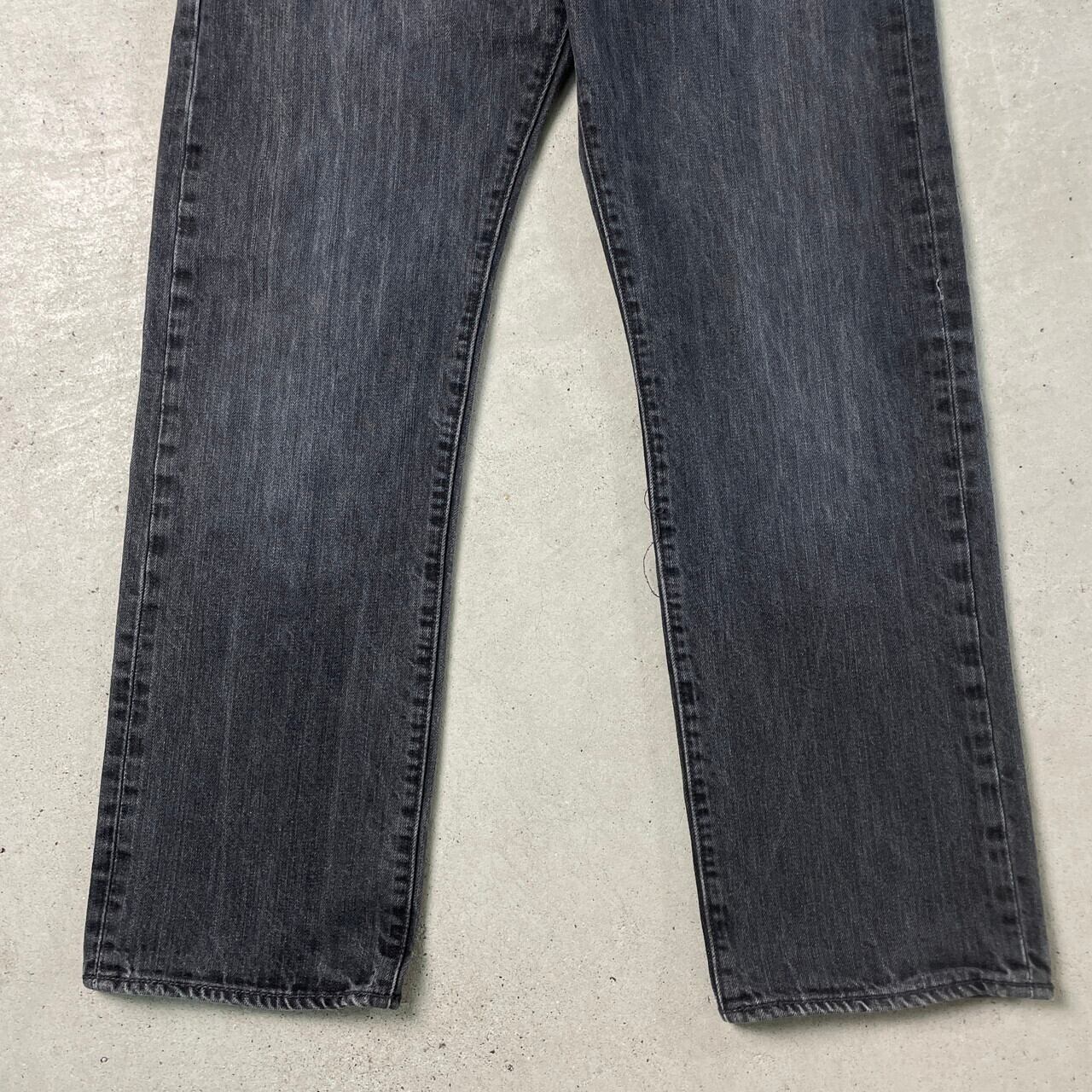 Levi's リーバイス 501 ブラックデニムパンツ ストレート メンズW33