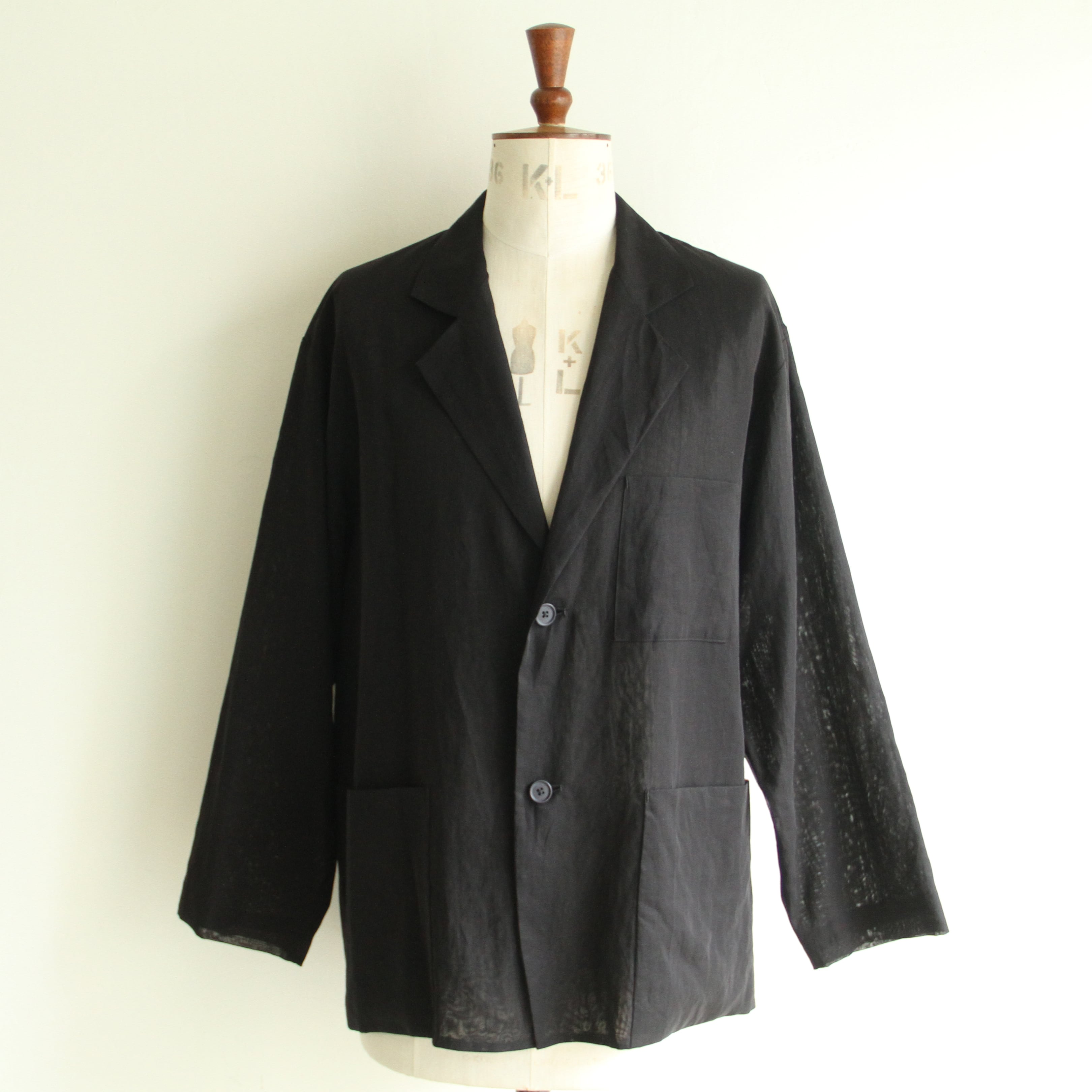 STILL BY HAND Lawn over sized jacket