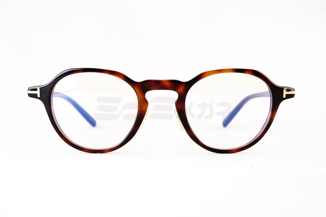 TOM FORD ブルーライトカット TF5726-D-B 052 クラウンパントボストン