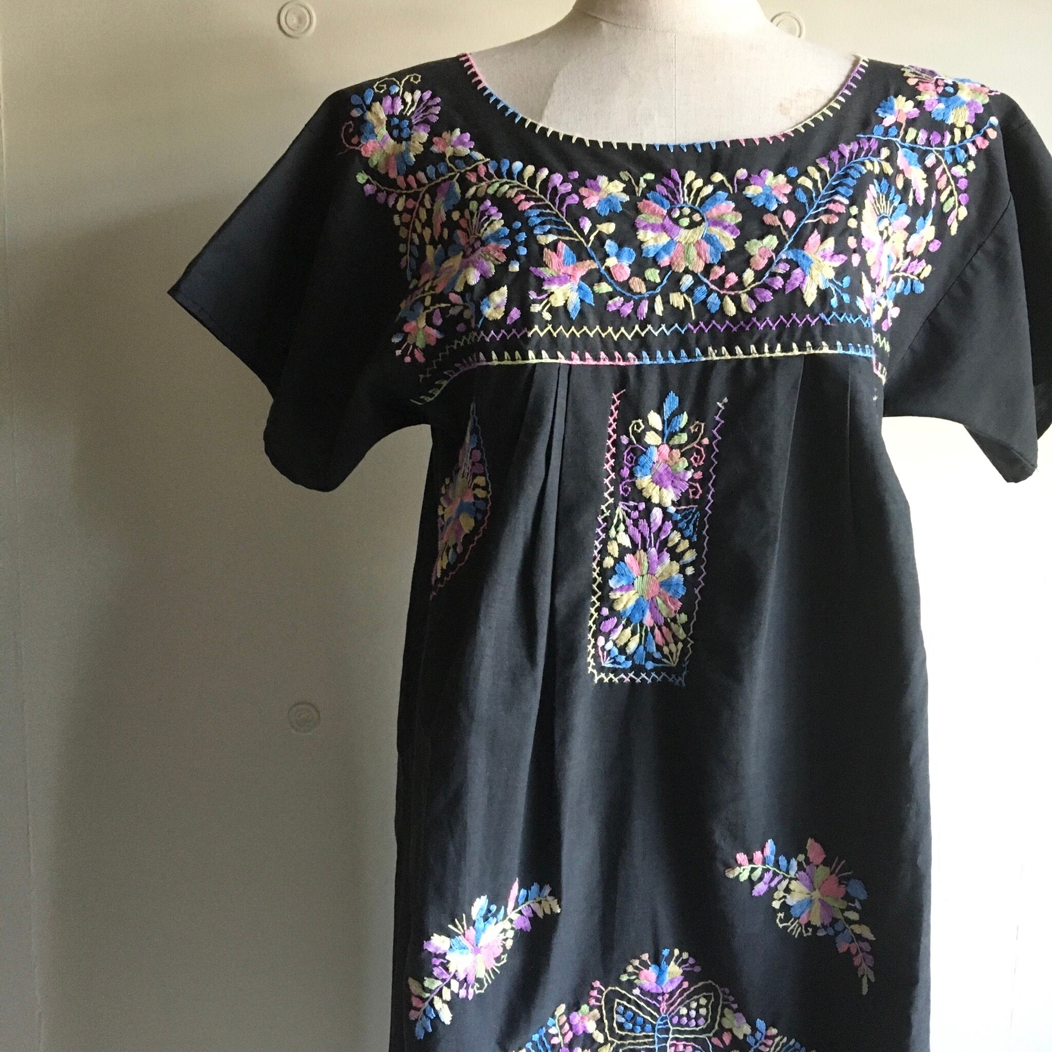 Mexican embroidery dress