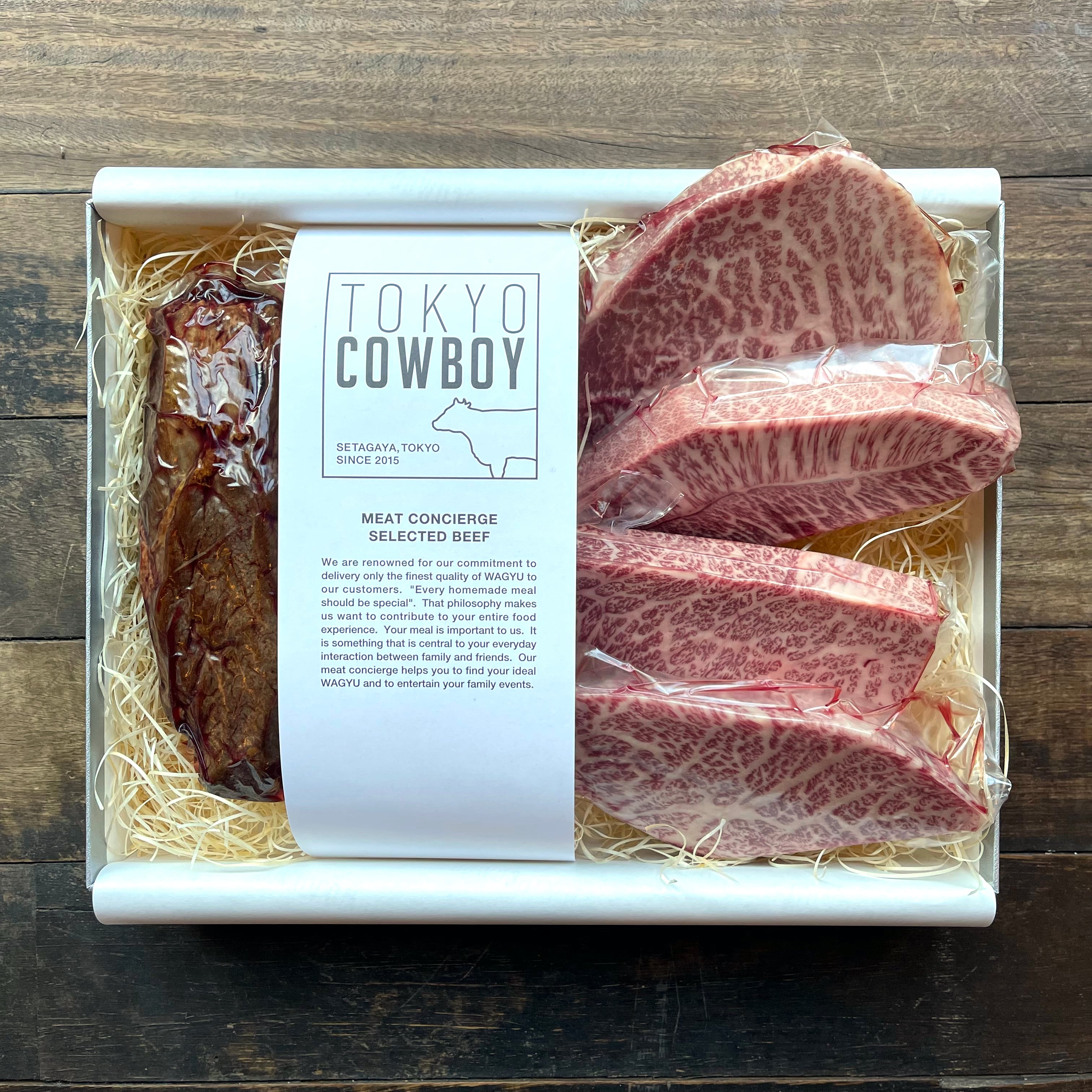 和牛ステーキ4種と和牛ローストビーフ詰合わせギフト | TOKYO COWBOY 和牛ステーキ4種と和牛ローストビーフ詰合わせギフト | TOKYO COWBOY