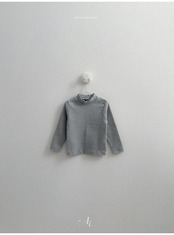 〖取寄〗韓国子供服 / 26winter / atomeme / プレーンハイネックTシャツ / キッズ *S~XL*