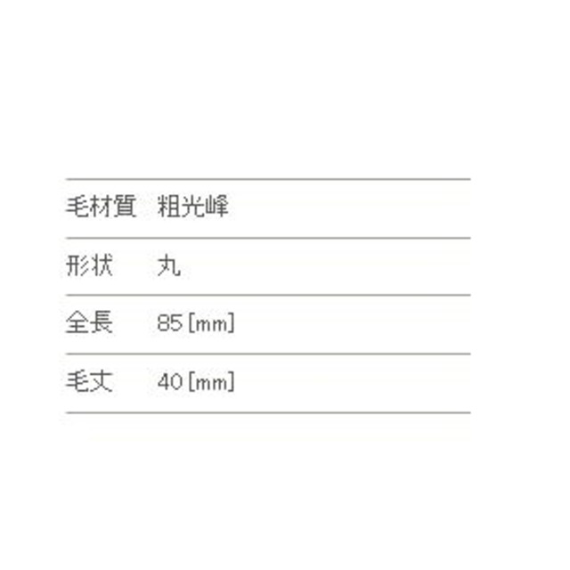 竹宝堂 熊野筆 洗顔ブラシ FA-5 (黒)