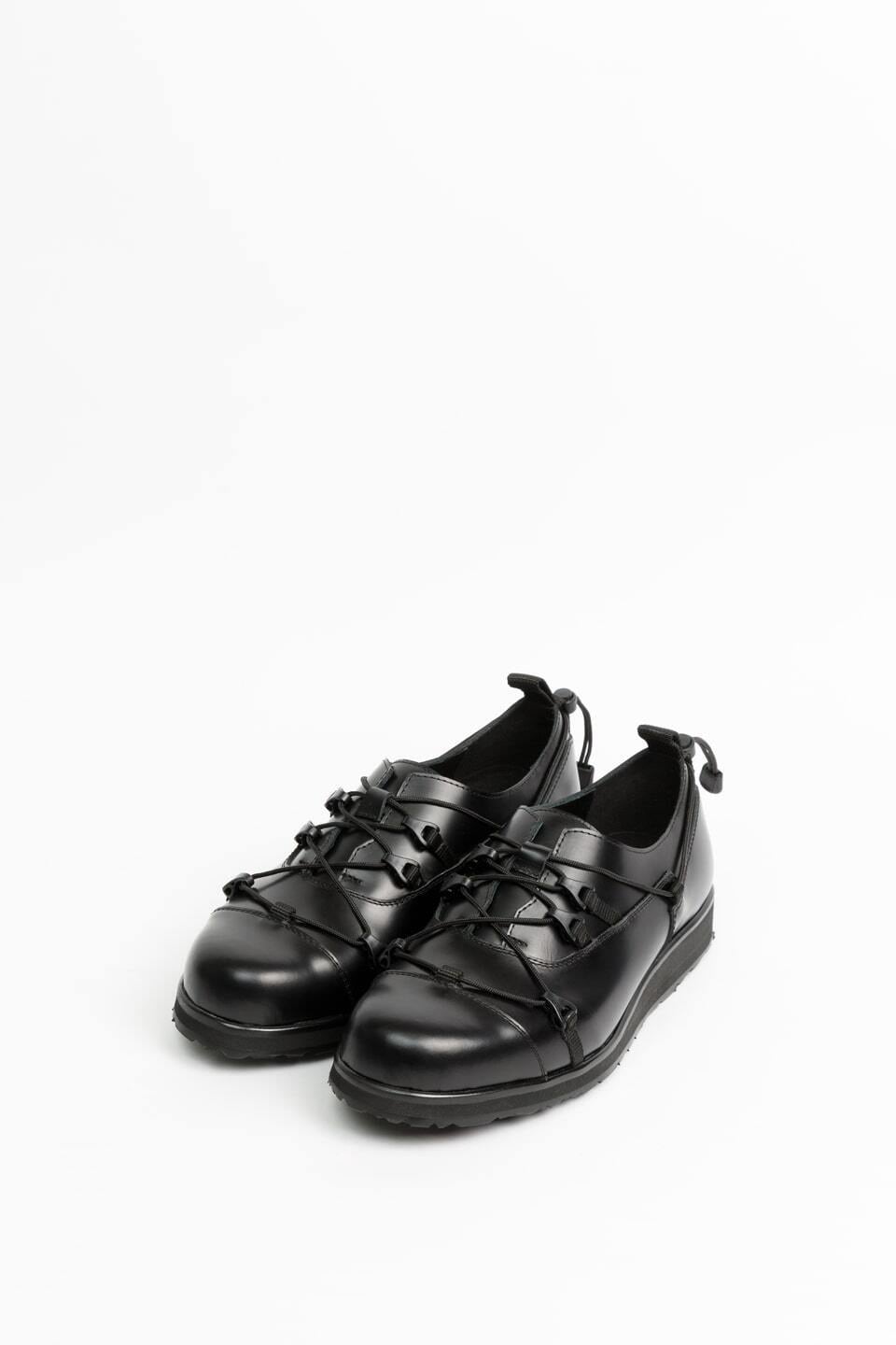 受注生産】002 : manual balmoral _ [#3 holo metal] _ #black