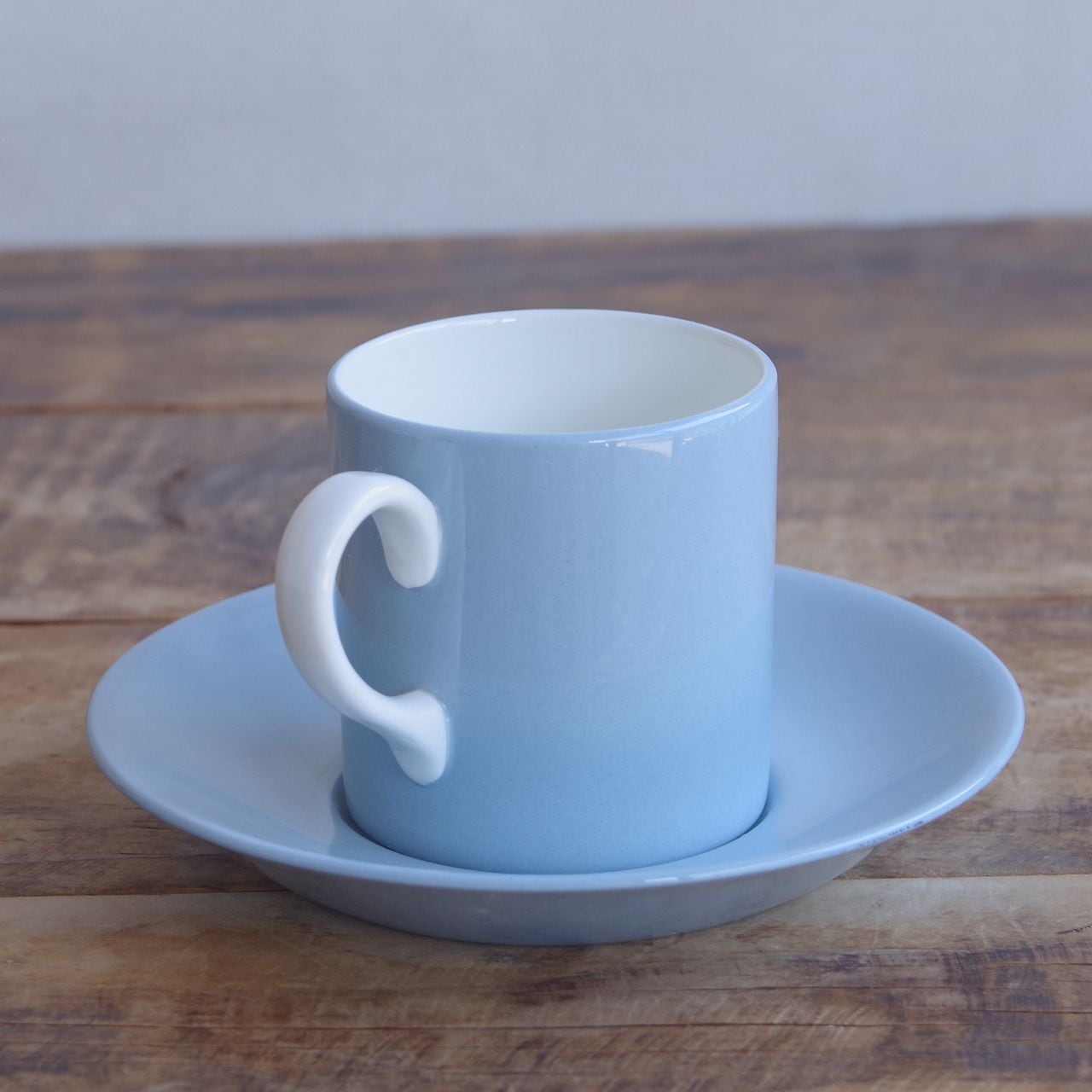ウェッジウッド サマースカイ デミタスカップ ソーサー ブルー