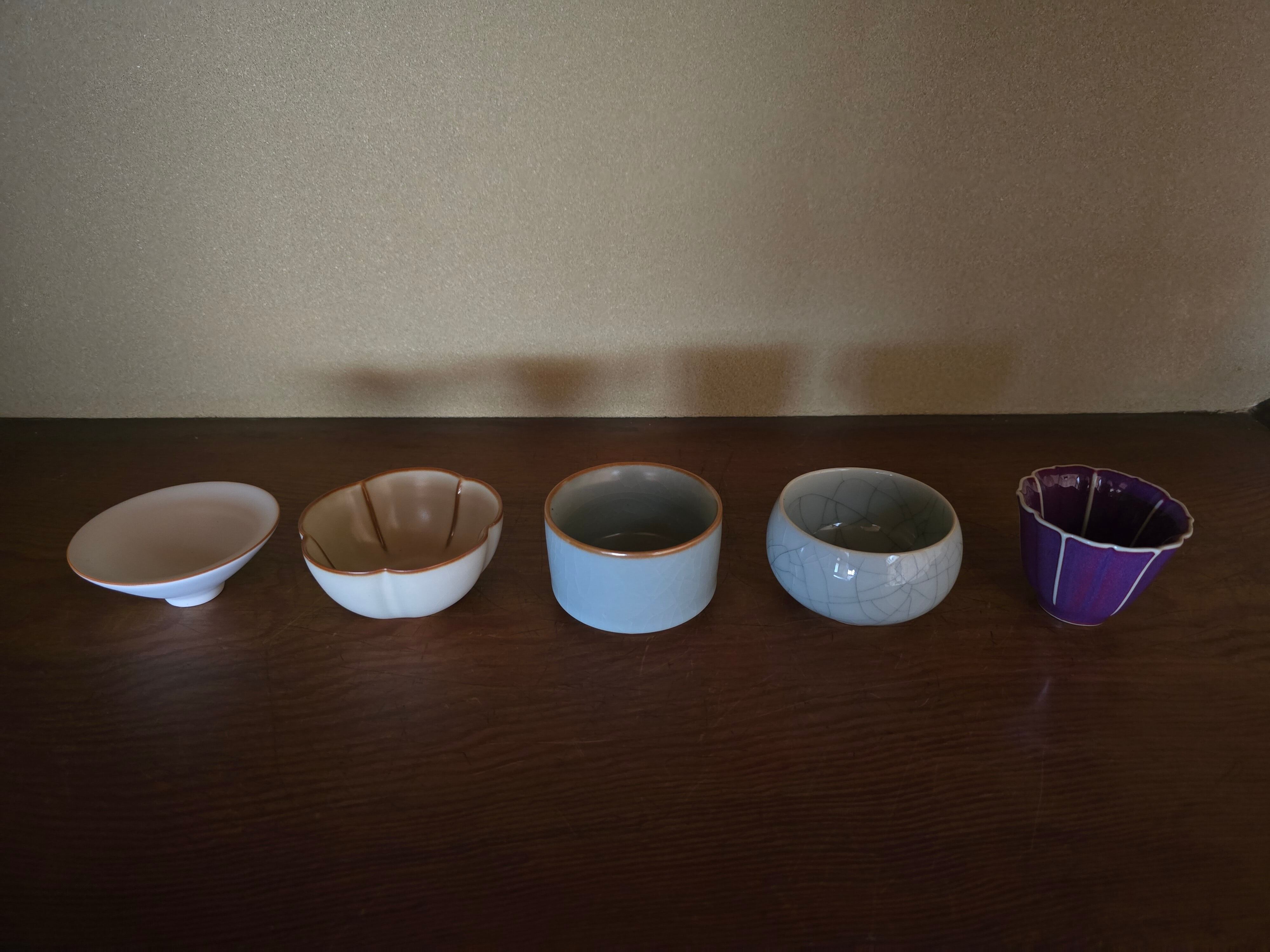 五大名窯の茶杯セット | SHIROIRO