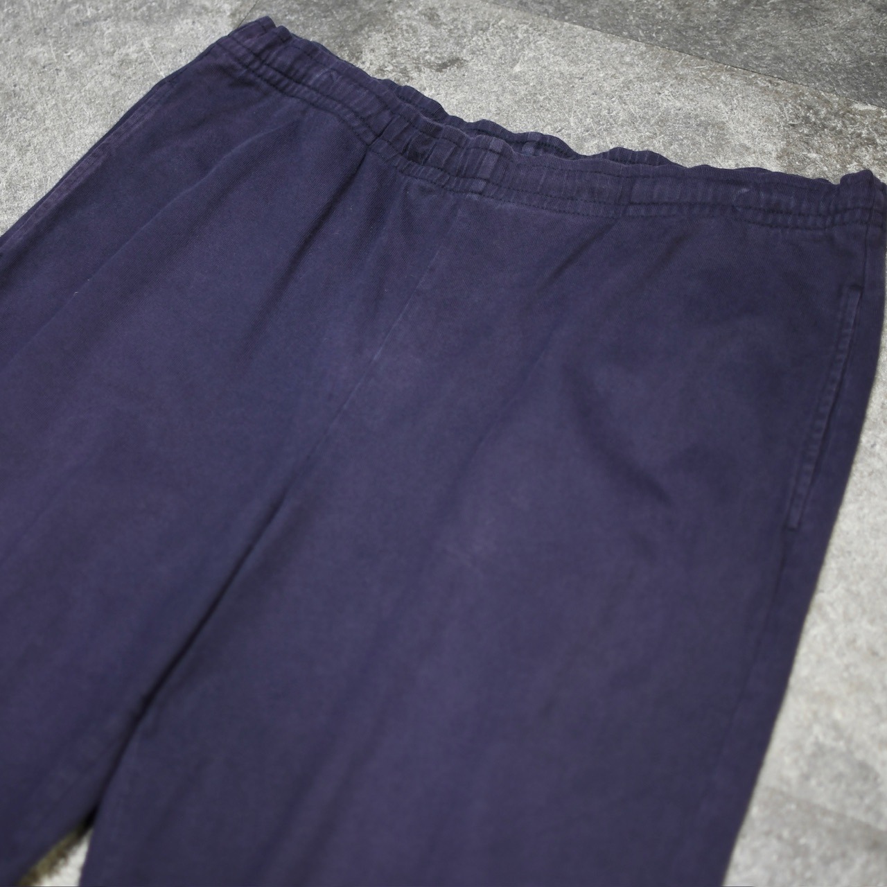 LANDS' END faded wide sweat pants