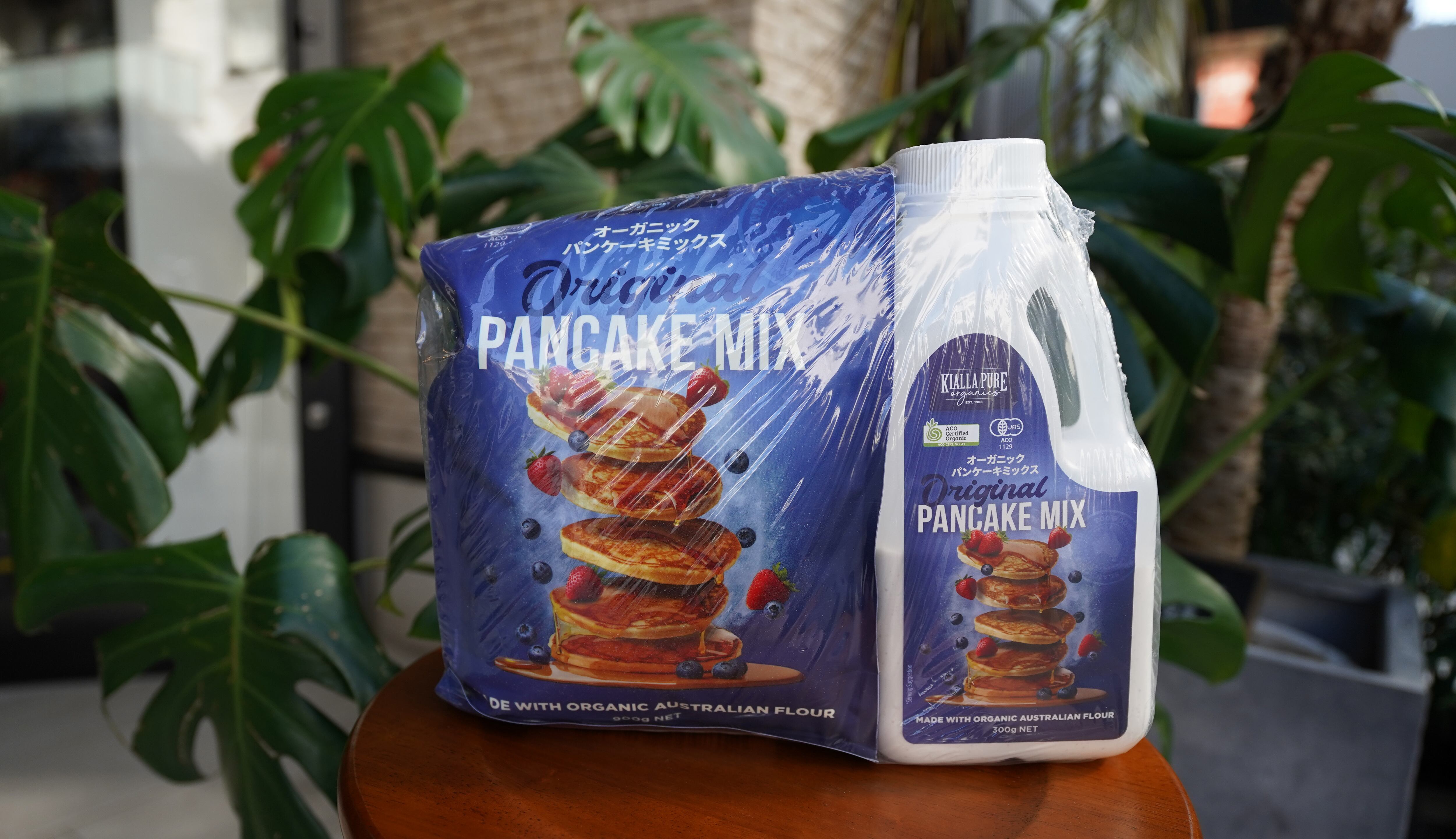 有機パンケーキミックス