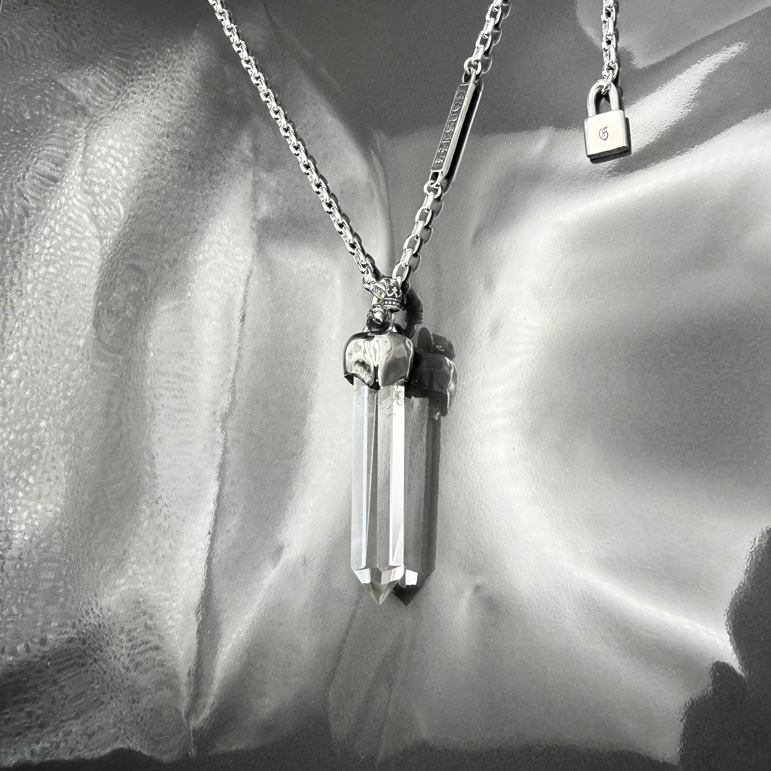 One off CHAIN NECKLACE [QUARTZ] with EAGLE / 限定商品 クオーツ