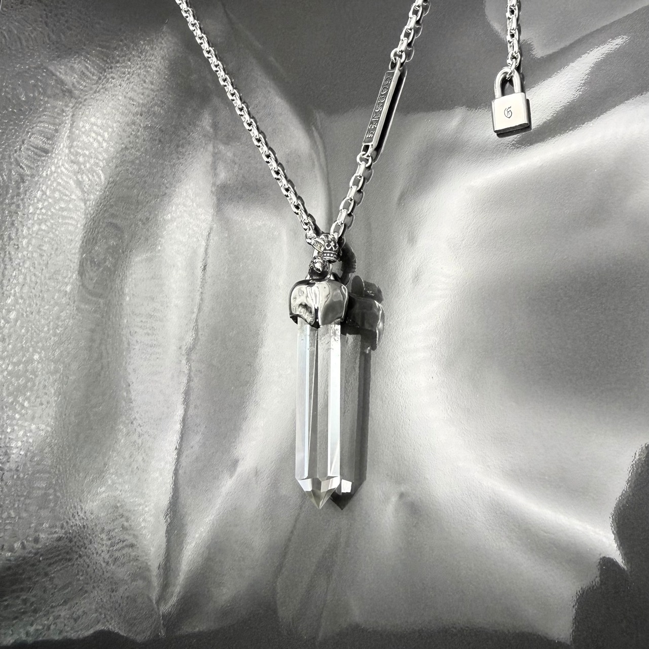 One off CHAIN NECKLACE [QUARTZ] with EAGLE / 限定商品 クオーツ チェーンネックレス・イーグル
