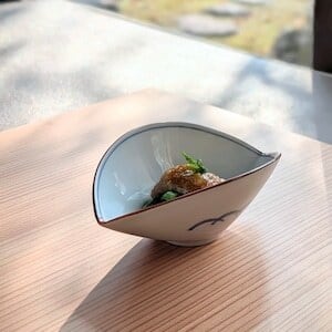 美濃焼 京の華緑彩シリ－ズ 夢窯 花唐草 蓋付どんぶり