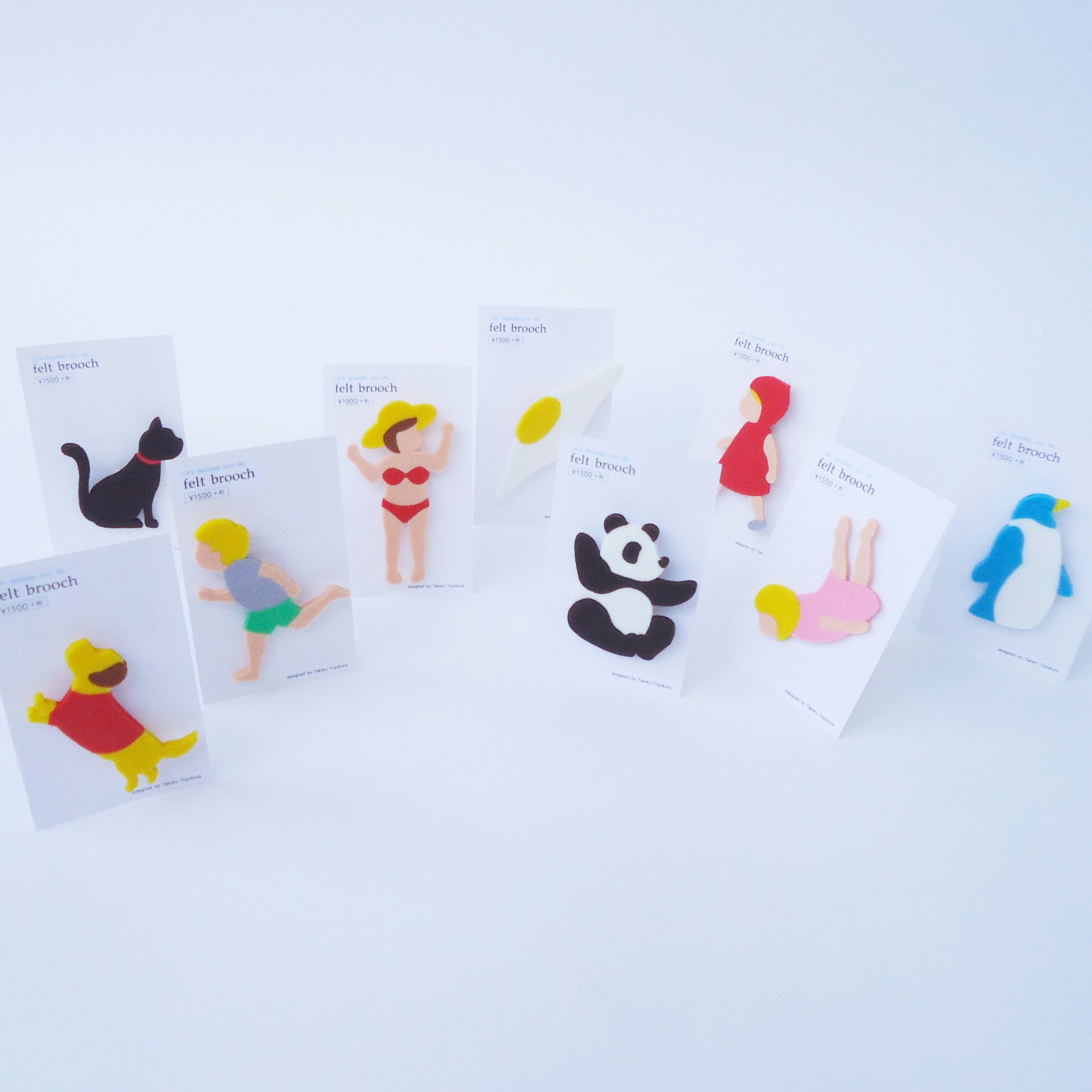 フェルトブローチ | アップリケ・ワッペンの通販【リバースプロダクツ】