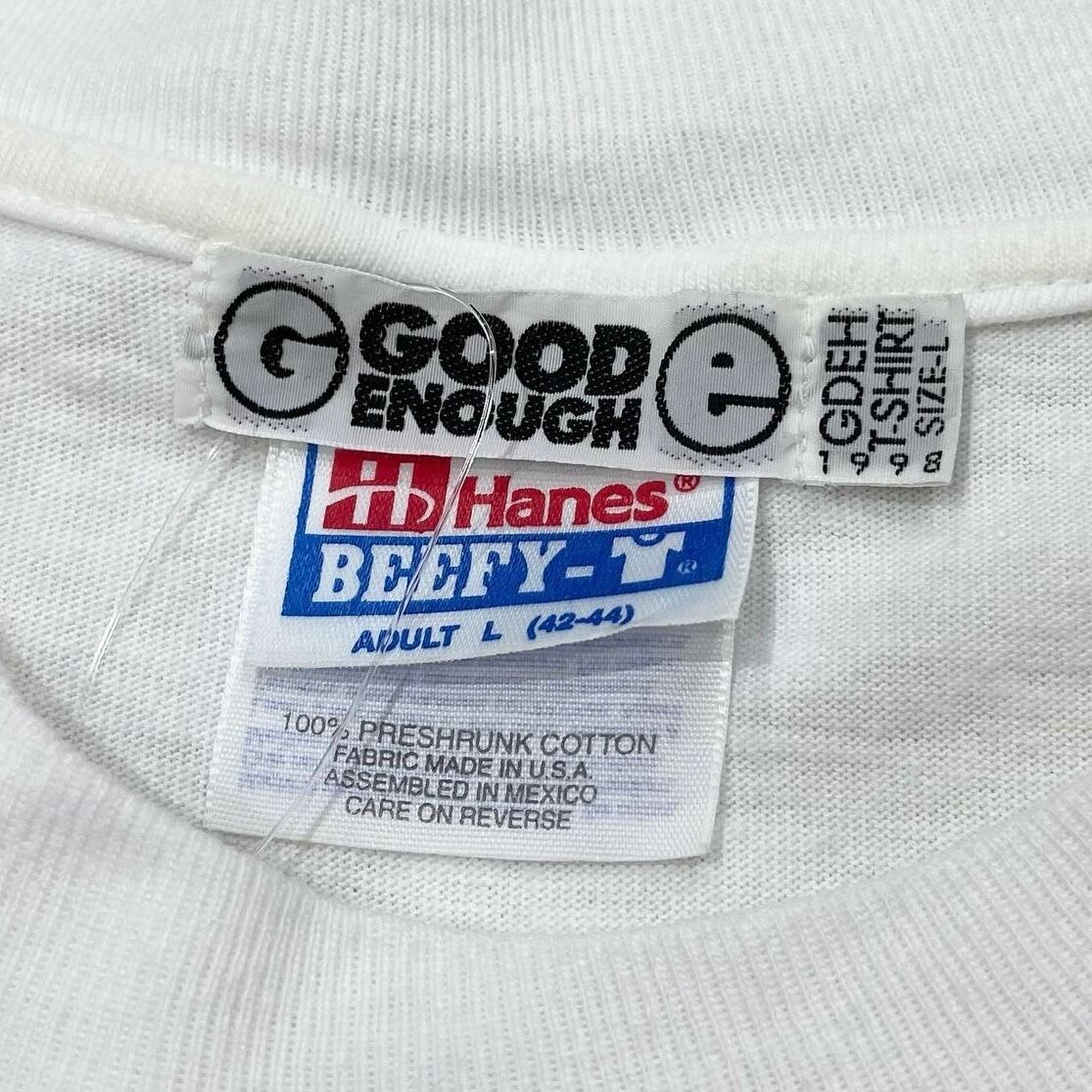 GOODENOUGH / グッドイナフ Hanes BEEFY-Tボディ Logo Tee サイズM | Focal