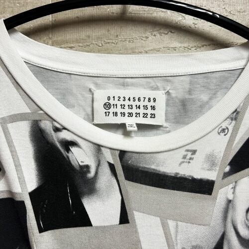 Maison Margiela 16AW 転写プリントTシャツ size52 総柄 【中目黒B8 